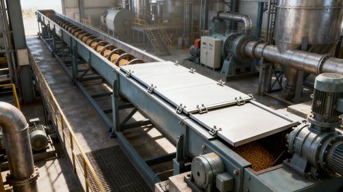 Perusahaan terbaru Solusi tentang Penerapan Efisien Konveyor Sekrup Berbentuk U di Pabrik Pakan