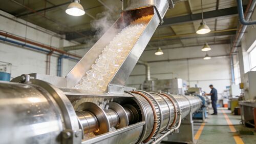 Perusahaan terbaru Solusi tentang Solusi Terpadu untuk Pendinginan dan Pengangkutan Pelet Plastik Suhu Tinggi