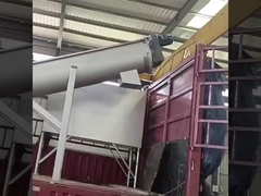 Paket yang disesuaikan Berat kotor 100.000kg Fleksibel Auger Stainless Steel Screw Conveyor