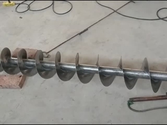 Pembuatan sekrup penggerak baja tahan karat untuk konveyor