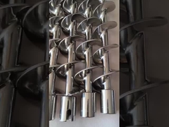 Stainless Steel Screw Barrel Set Precision Machining Dengan Nitrided Extruded