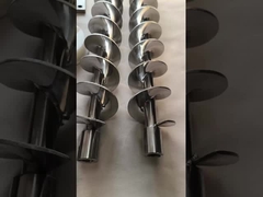 OEM Kustom Stainless Steel Paduan Single Twin Extruder Screw Barrel Umpan Timbal Injeksi Bolak-balik