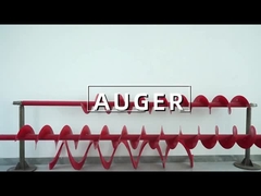 Penerbangan sekrup Auger yang disesuaikan untuk penyesuaian dan pemasangan presisi dalam instrumen presisi