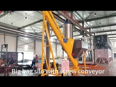 Fleksibel vertikal semen sekrup pemasangan stainless steel