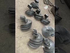 Mesin Penerbangan Seksional Mesin Bilah Spiral untuk Conveyor Sekrup Tanpa Poros