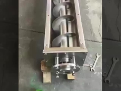 Perlengkapan Pengisian Sekrup Industri Kimia Conveyor Sekrup Bentuk U