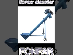 Stainless steel vertikal dan miring spiral feeder conveyor untuk pengolahan biji-bijian