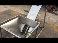 Conveyor spiral satu sumbu pemanas otomatis berbentuk U untuk bubuk kimia yang terbuat dari stainless steel