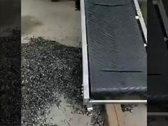 Sistem Konveyor Sabuk Bergerak 20 kaki Motor 1.1KW untuk Limbah Konstruksi