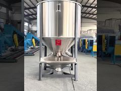 Custom vertikal mixer blender stainless steel plastik pellet mencampur drum penuh otomatis tank pencampuran