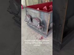 Konveyor Sekrup Multi-Poros Kustom Mixer Poros Ganda - Mixer Paddle Poros Ganda Tugas Berat untuk Beton