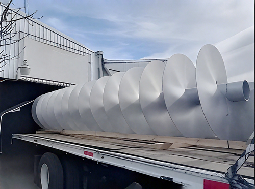 Blog perusahaan terbaru tentang Conveyor Sekrup Ahli penanganan bahan besar Kami menawarkan semua pengalaman kami di Conveyor Sekrup & Auger Flight Manufaktur