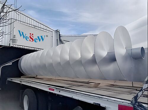 Berita perusahaan terbaru tentang Conveyor Sekrup Ahli penanganan bahan besar Kami menawarkan semua pengalaman kami di Conveyor Sekrup & Auger Flight Manufaktur