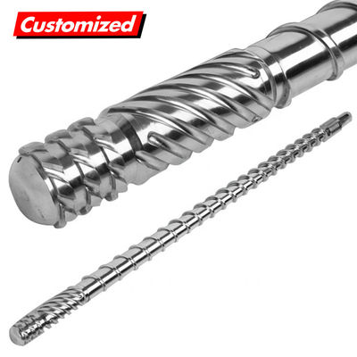 Desain khusus Extruder Screw Barrel Energy Saving Untuk PP Pelleting Extruder