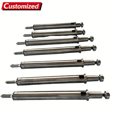 Disesuaikan Injection Screw Barrel Set untuk Injection Molding Mesin gas vakum produk presisi bubuk paduan cor film mesin Injection Screw dan Barrel