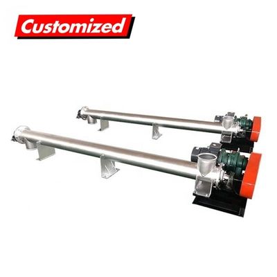 Beli Cement Flexible Auger Feeder Stainless Steel Screw Conveyor Dengan Tahan Panas pembuatan online