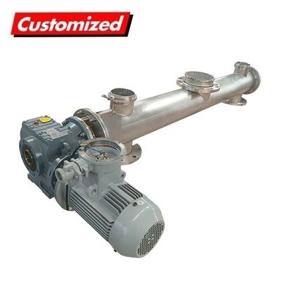 Harga yang bagus Stainless Steel Heat Resistant Disesuaikan Conveyor Sekrup untuk OEM Otomatis Auger Feeding Machine on line