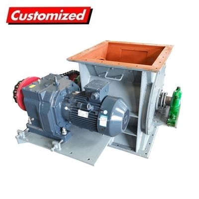 Harga yang bagus Rigid Impeller Feeder Star Discharger untuk Pneumatic Conveying System Auger Conveyor on line