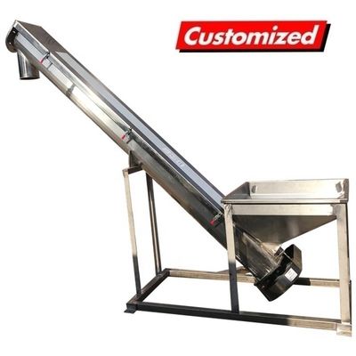 Beli US Pembayaran Awal Outdoor Screw Auger Conveyor stainless steel untuk pengolahan gula pembuatan online
