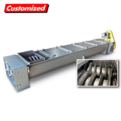Beli U Trough Double Helix Flexible Spiral Conveyor CH0004 untuk pendinginan atau pemanasan opsional pembuatan online
