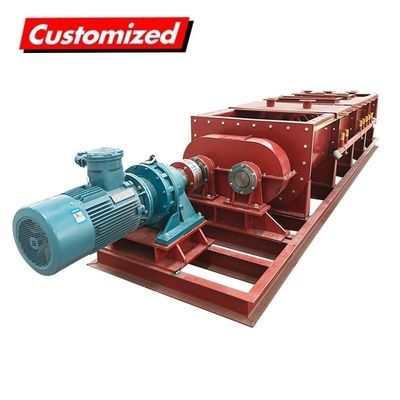 Harga yang bagus Mesin pengaduk debu beraksi ganda tinggi dengan OEM Custom Auger Conveyor on line