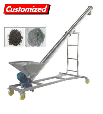 Beli Struktur kompak Powder Auger Feeder High Speed Screw Elevator Conveyor pembuatan online