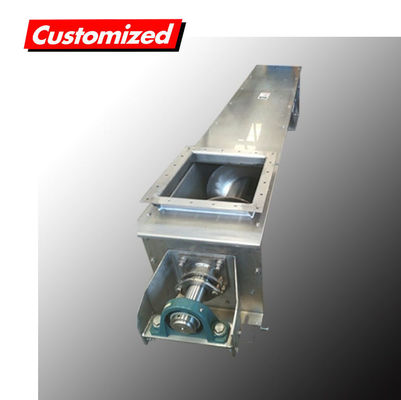Harga yang bagus Sistem Conveyor Screw Auger yang tahan panas dari stainless steel untuk bubuk on line