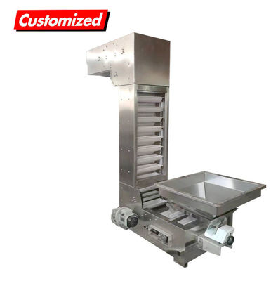Beli Disesuaikan Z Bentuk Stainless Steel 304 Grain Scraper Conveyor untuk Kinerja pembuatan online