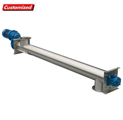 Harga yang bagus Efisiensi tinggi tabung stainless steel transfer bubuk kimia sekrup Auger Conveyor on line