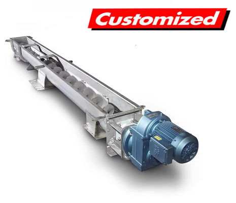 Harga yang bagus Conveyor Screw Auger yang tahan panas untuk penanganan bahan industri on line