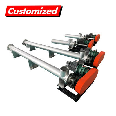 Beli Custom Stainless Steel Screw Auger Conveyor Spiral Powder Feeder Mesin Pengangkutan Sistem pembuatan online