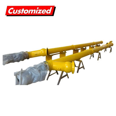 Beli Cement kecil Fleksibel Spiral Auger Conveyor Tubular Screw Conveyor Conveying System pembuatan online