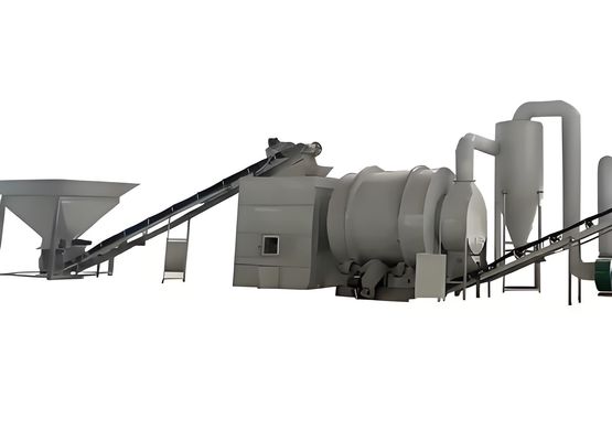 Beli Conveyor Sekrup Pengangkutan Pengering Pasir Pemanasan Output Besar Peralatan Pengeringan Silinder pembuatan online