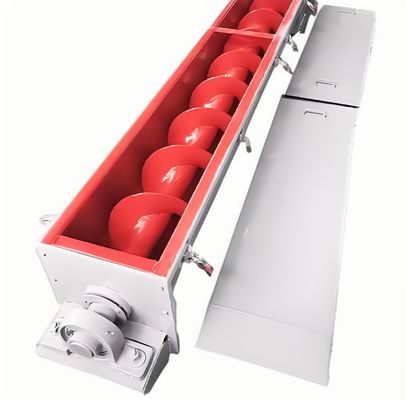 Beli Conveyor Sekrup U Kecil Conveyor Tropical Industri Dengan Motor Gear Helical Shaft / Shaftless Baru pembuatan online