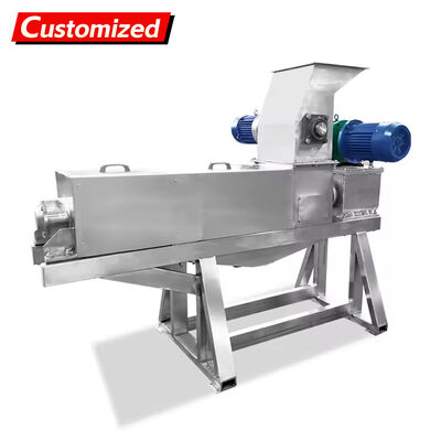 Harga yang bagus Custom Food Processing Machinery Coconut Meat Juicer Combination Hammer Mill and Extruder for Fruit and Root Vegetable Processing Juicer on line