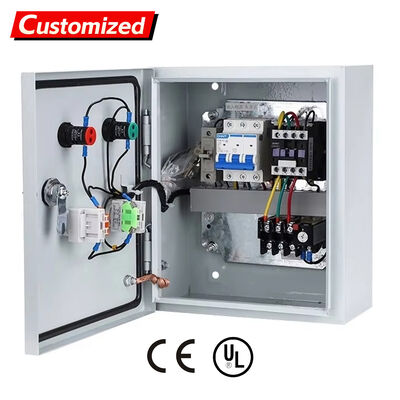 Harga yang bagus Custom 380V Tiga-Fase Motor Control Box dengan IP55 Waterproof Wall-mounted Distribution Panel on line