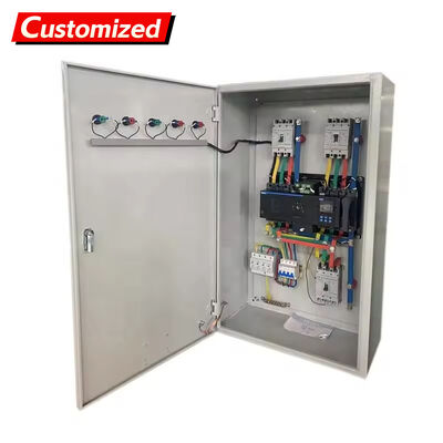 Harga yang bagus Custom ATS Dual Power Supply Distribution Box IP65 Waterproof Cold-rolled Steel Distribution Panel on line