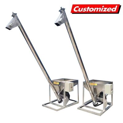 Harga yang bagus Fleksibel Food Grade Screw Auger Feeder Disesuaikan Untuk Pengangkutan Biji on line