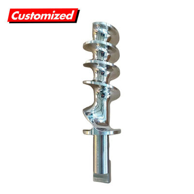 Harga yang bagus OEM bahan stainless steel disesuaikan Mincer Grinder Auger suku cadang Feed Screw on line