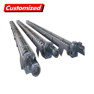Harga yang bagus Industrial Stainless Steel Auger Shaftless Mall Screw Conveyor dengan Desain Custom OEM on line