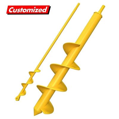 Harga yang bagus Stainless Steel Auger Screw Shaft Kekuatan tinggi Mudah Instalasi Spiral Bor Bit on line