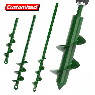 Harga yang bagus Custom Garden Earth Auger Screw Flower Planting Hole Digger dengan Berat Bruto 2.000kg on line