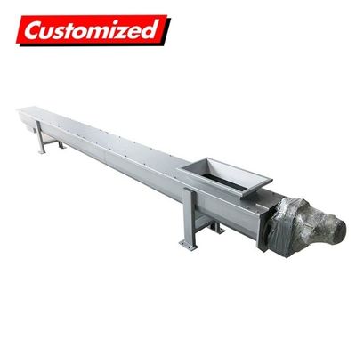 Harga yang bagus Perkiraan Waktu Pengiriman OEM Custom Grain Sludge Conveying Carbon Steel Screw Conveyor on line