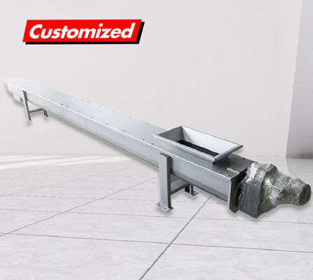 Harga yang bagus Peralatan penanganan bahan Screw Feeder Screw Auger Conveyor dengan baja karbon khusus on line
