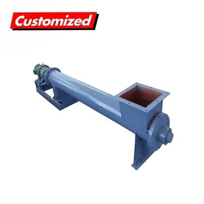 Harga yang bagus Pengiriman Biaya Ramah Custom Beton Grain Auger Conveyor untuk Flexible Screw Feeder on line