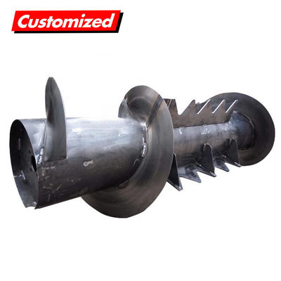 Harga yang bagus High Precision Food Grade Customized Auger Screw untuk Pertanian Mesin Panen Auger on line