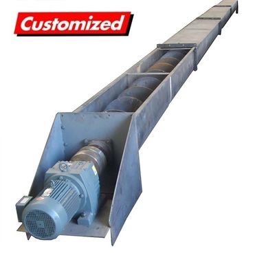 Harga yang bagus Conveyor Screw Auger Fleksibel tahan panas dengan ukuran yang disesuaikan untuk mengangkut es serpihan on line