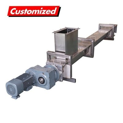 Harga yang bagus Conveyor spiral stainless steel kelas makanan yang disesuaikan untuk penanganan material yang halus on line