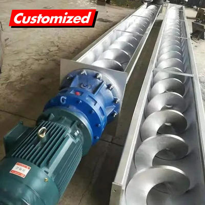 Harga yang bagus Sistem Conveyor Spiral Helix Auger yang disesuaikan untuk solusi penanganan material yang fleksibel on line