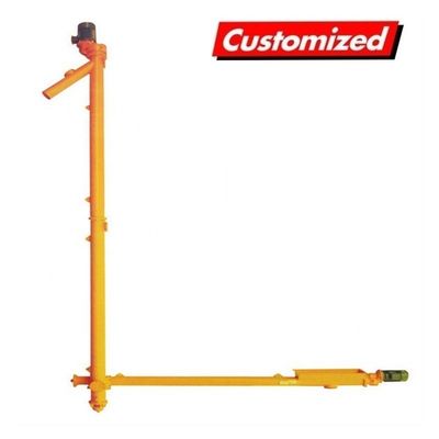 Harga yang bagus Conveyor Screw Auger yang tersesat dengan efisiensi transmisi tinggi untuk mengangkut beton on line